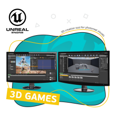 Unreal Engine 4. Игровой движок - КИБЕРшкола программирования для детей, компьютерные курсы для школьников, начинающих и подростков - KIBERone г. Шелехов