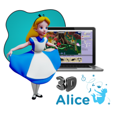 Alice 3d - КИБЕРшкола программирования для детей, компьютерные курсы для школьников, начинающих и подростков - KIBERone г. Шелехов