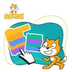 Scratch. Продвинутый уровень – создаём игры, как маленькие разработчики! - КИБЕРшкола программирования для детей, компьютерные курсы для школьников, начинающих и подростков - KIBERone г. Шелехов