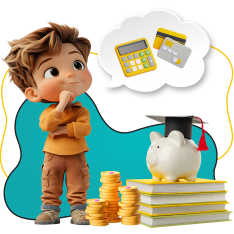 Финансовый интеллект вместе KIBERone - КИБЕРшкола программирования для детей, компьютерные курсы для школьников, начинающих и подростков - KIBERone г. Шелехов