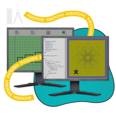Исполнители чертежник и черепашка - КИБЕРшкола программирования для детей, компьютерные курсы для школьников, начинающих и подростков - KIBERone г. Шелехов