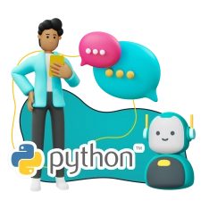 Умный чат-бот на Python на Telegram - КИБЕРшкола программирования для детей, компьютерные курсы для школьников, начинающих и подростков - KIBERone г. Шелехов