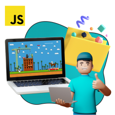 Программирование на JavaScript. Учимся создавать игры! - КИБЕРшкола программирования для детей, компьютерные курсы для школьников, начинающих и подростков - KIBERone г. Шелехов