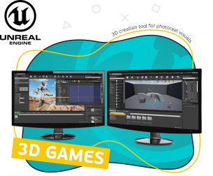 Unreal Engine 4. Игровой движок - Школа программирования для детей, компьютерные курсы для школьников, начинающих и подростков - KIBERone г. Шелехов