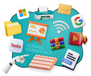 Цифровая база для школьника - КИБЕРшкола программирования для детей, компьютерные курсы для школьников, начинающих и подростков - KIBERone г. Шелехов